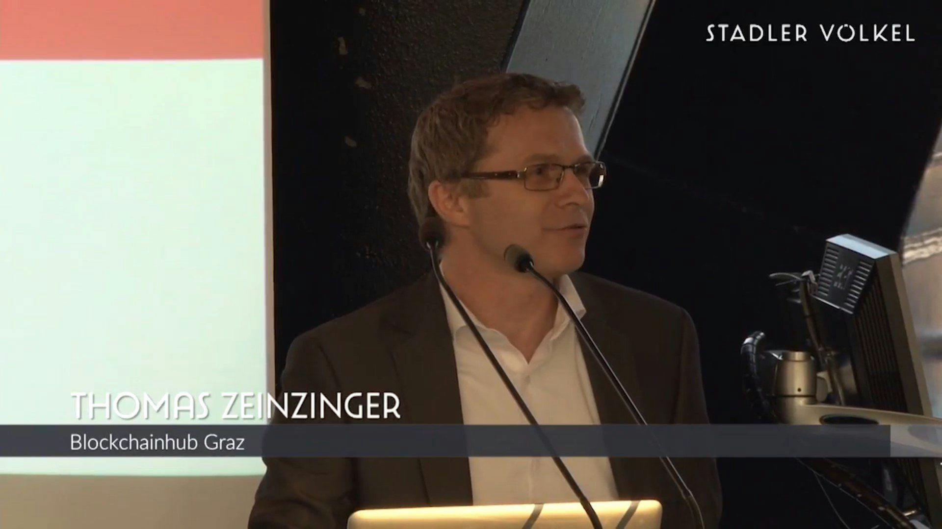 Thomas Zeinzinger on the use of blockchain