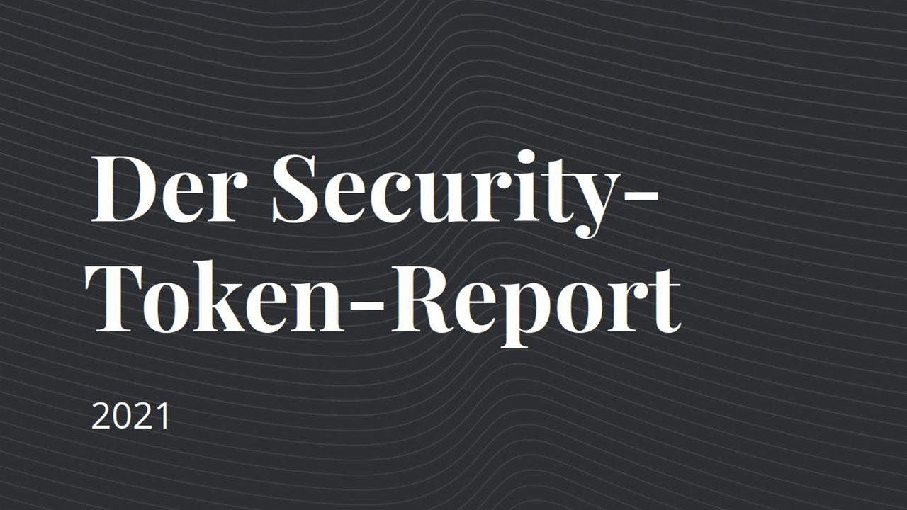 Security Token Report 2021 also in German