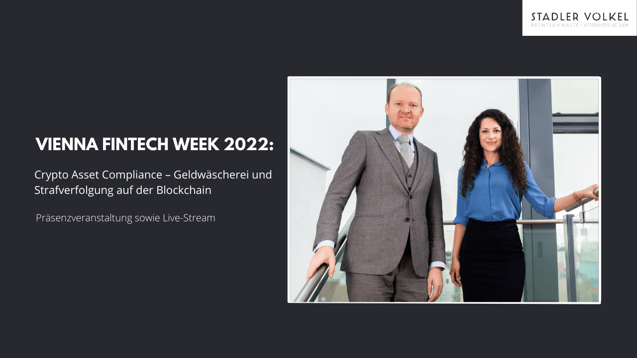 Vienna FinTech Week 2022 - Selected speeches